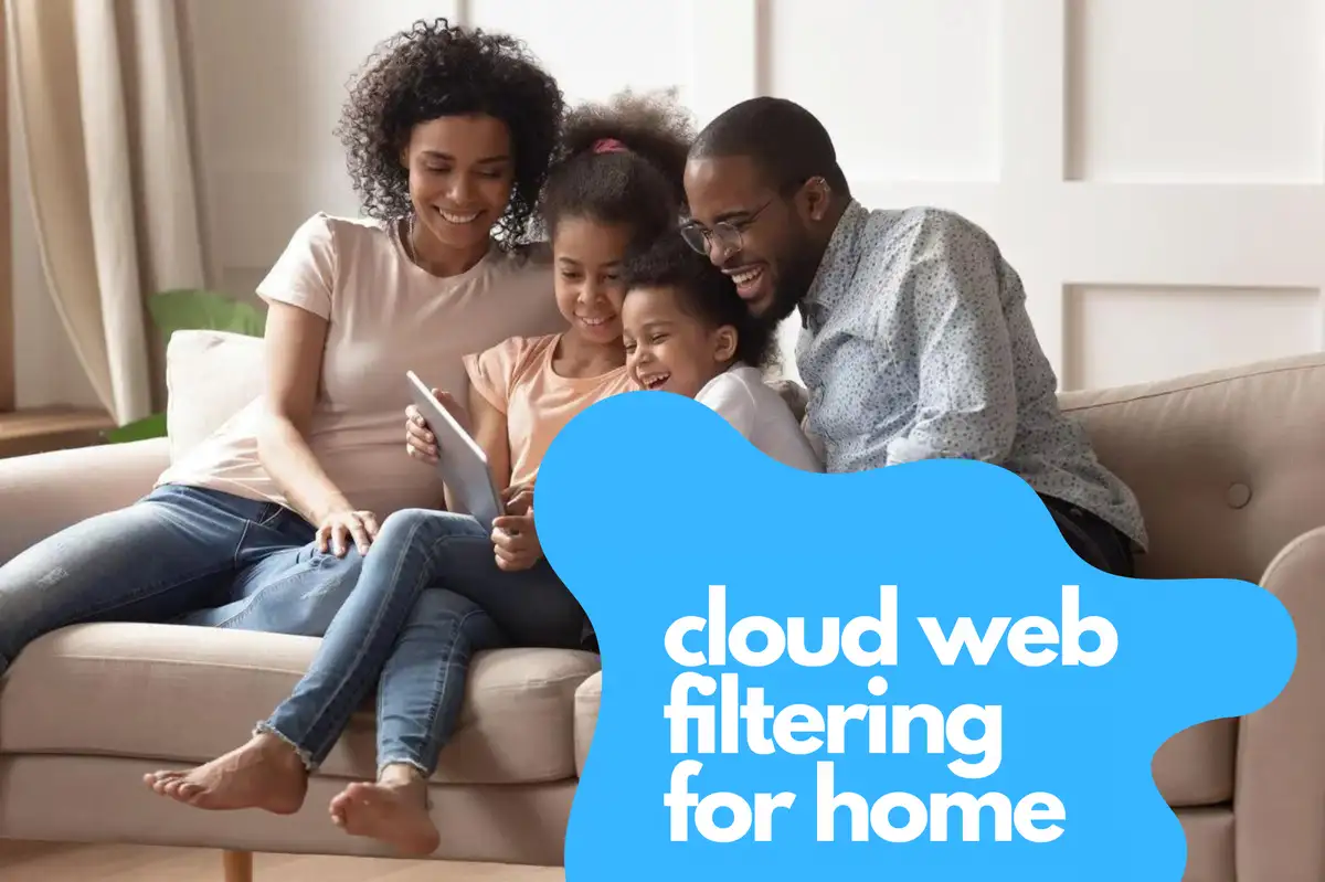 Cloudové webové filtrování pro domácnosti1