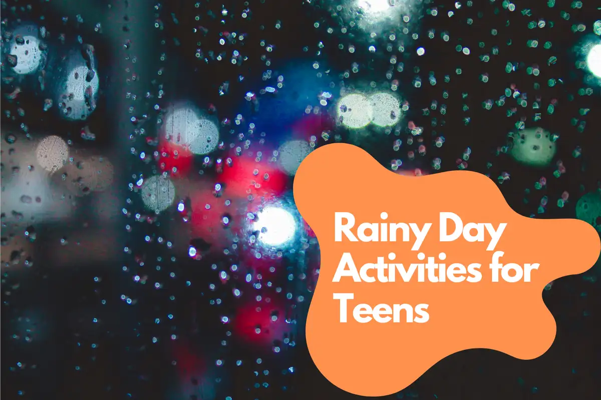 O que um jovem de 13 anos pode fazer em um dia chuvoso?