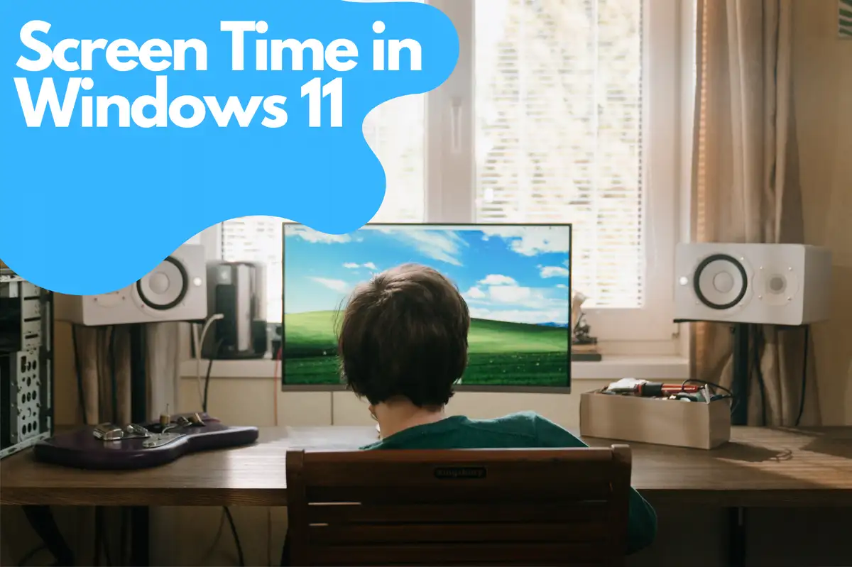 Timpul pe ecran în Windows11