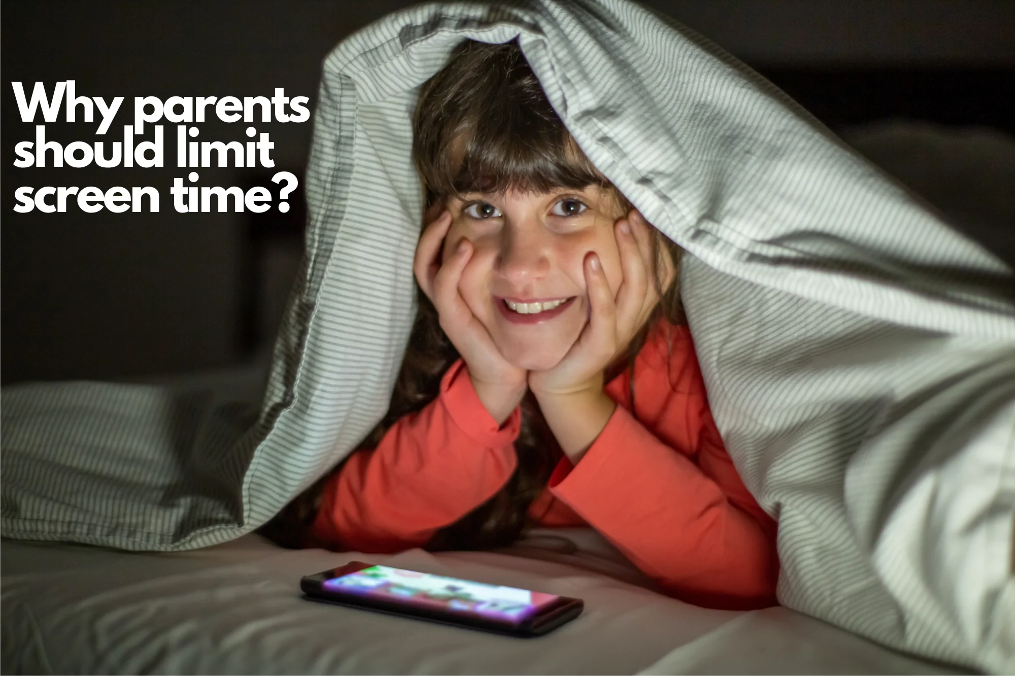 Why parents should limit screen time?
