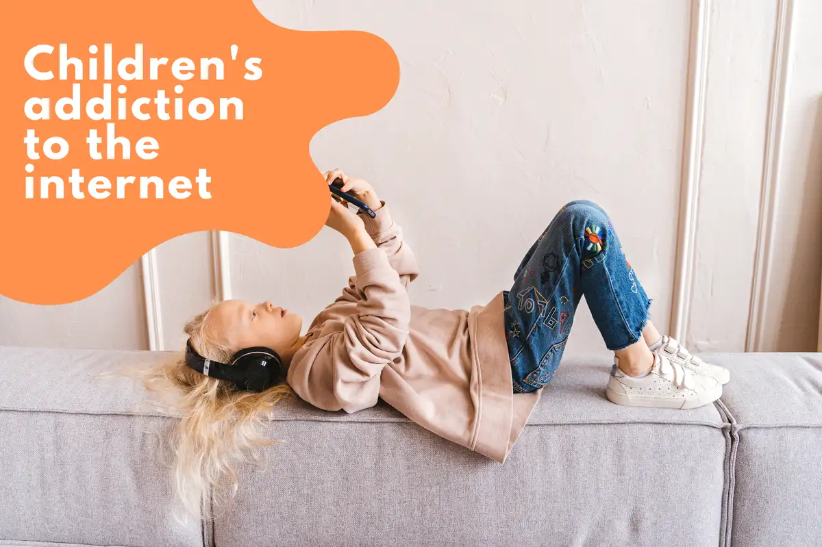 Adicción de los niños a internet