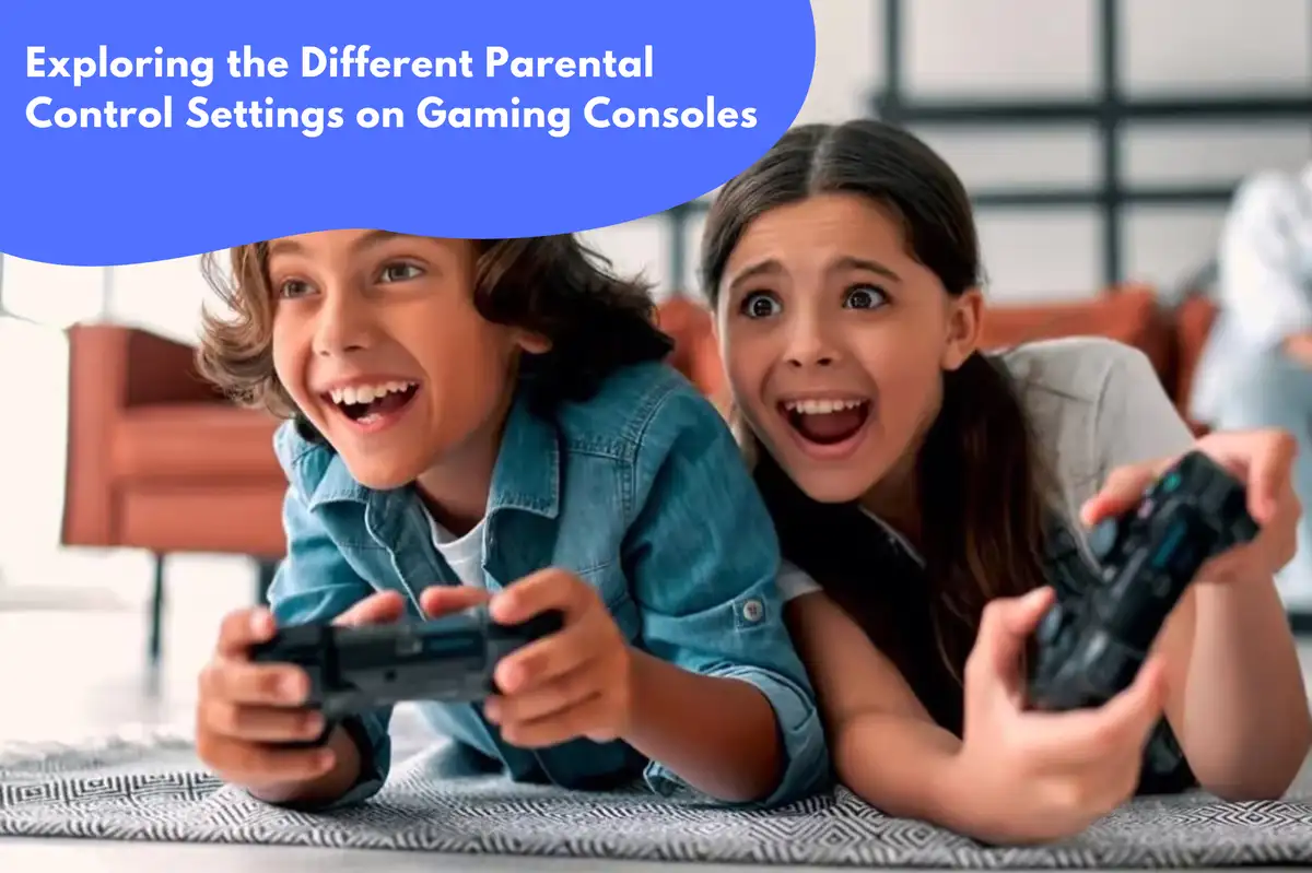Průzkum různých nastavení rodičovské kontroly na herních konzolích