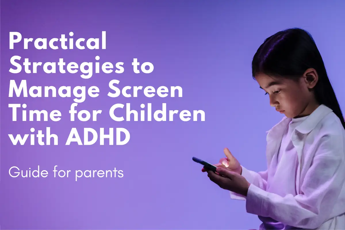 ¿Cómo administro el tiempo de pantalla de mi hijo con TDAH?